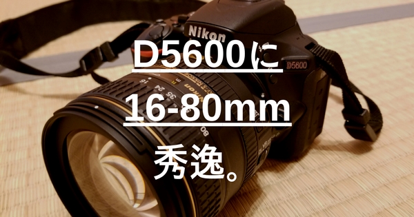 デジタル一眼 D5600 ニコンaf S Dx 16 80mm F 2 8 4e Ed Vrは相性良い組み合わせ きつ猫style